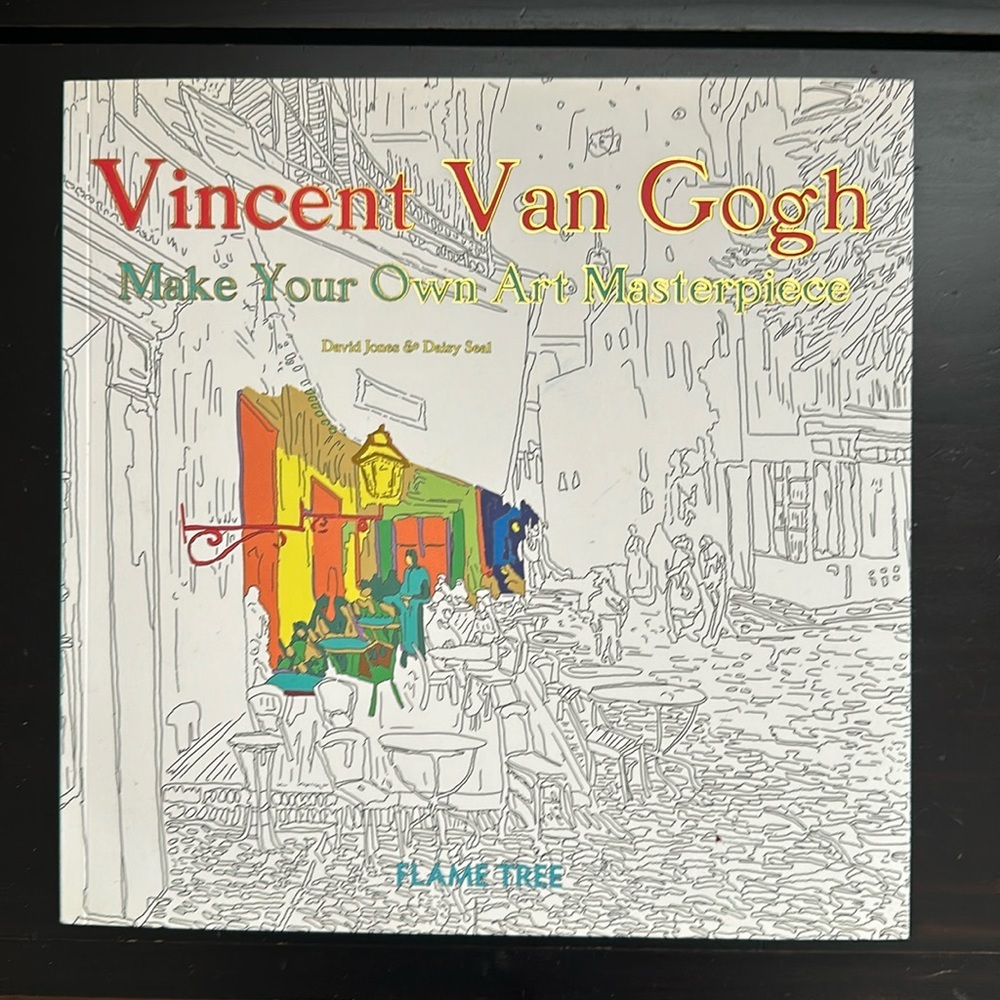 Vincent Van Gogh coloring book